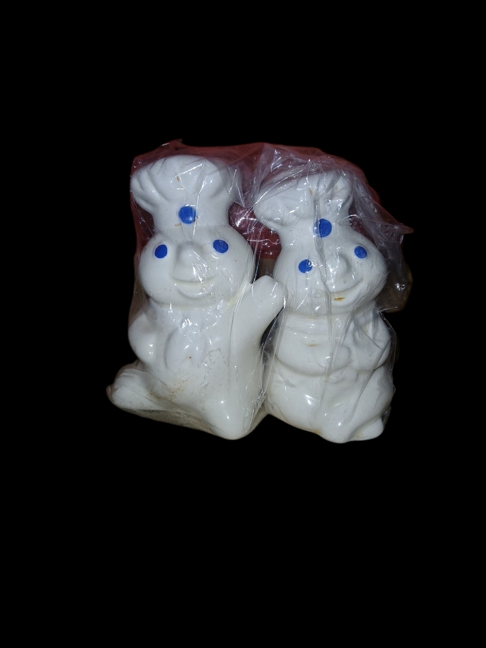 White Novelty Character Salt & Pepper Shaker Set - White